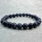 【天然サファイア】ブレスレット(約6.8mm/内径14cm)①/Sapphire Bracelet