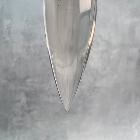 【ガウリシャンカール産】天然ヒマラヤスモーキークォーツ"手磨き加工"ペンダント/ペンデュラム/Gauri Shankar Himalayan Smoky Quartz pendant Pendulum