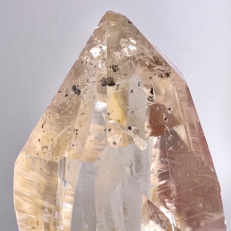 【ガネッシュヒマール産】リモナイトイン天然ヒマラヤ水晶"KK"/Ganesh Himal Limonite in Himalayan Quartz