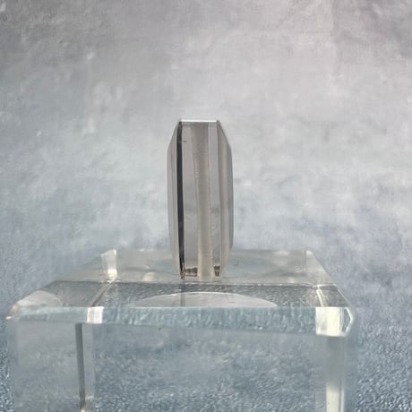【ガウリシャンカール産】天然ヒマラヤスモーキークォーツ"手磨き加工"スクエアビーズ④/Gaurishankar Himalayan Smoky Quartz Square Beads