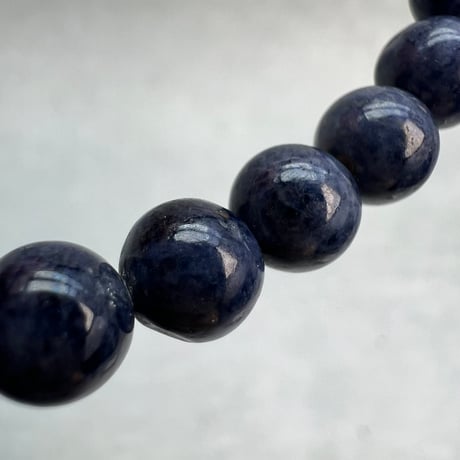 【天然サファイア】ブレスレット(6.8mm/15cm)②/Sapphire Bracelet