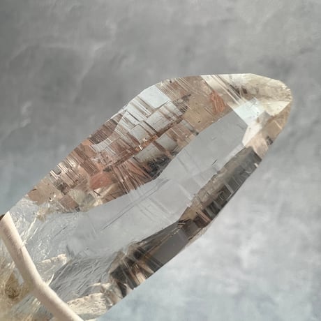 【ガネッシュヒマール産】天然ヒマラヤ水晶ペンダント⑨/GaneshHimal Natural Himalayan Quartz Pendant