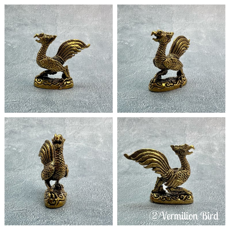 真鍮製ミニ置物【縁起物】A/Brass Mini Statue 