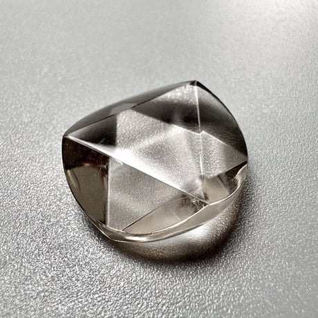 ガウリシャンカール産ヒマラヤスモーキークォーツ   "ヘキサゴン六芒星" ルース②  Gaurishankar Himalayan Smoky Quartz Hexagon×Hexagram