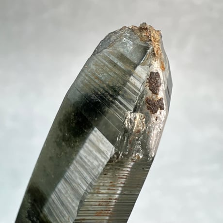 【ガネッシュヒマール産】クローライトイン天然ヒマラヤ水晶/Ganesh Himal Chlorite in Himalayan Quartz