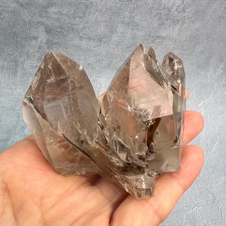 【ガネッシュヒマール産】バイオタイト&雲母入り天然ヒマラヤ水晶/Ganesh Himal Biotite & Mica in Himalayan Quartz