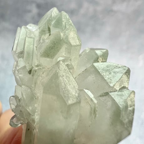 【マナスル産】クローライトイン天然ヒマラヤ水晶②/Manaslu Chlorite in Himalayan Quartz