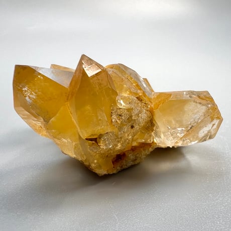 【ガネッシュヒマール産】リモナイトインヒマラヤ水晶 クラスター/Ganesh Himal Limonite in Himalayan Quartz Cluster