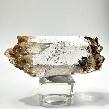 【ガネッシュヒマール産】リモナイトイン天然ヒマラヤ水晶 ⑧/Ganesh Himal Limonite in Himalayan Quartz
