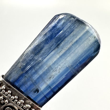 ネパール産ヒマラヤカイヤナイトS/V925ペンダントトップ ① NEPAL Himalayan Kyanite Pendant Top