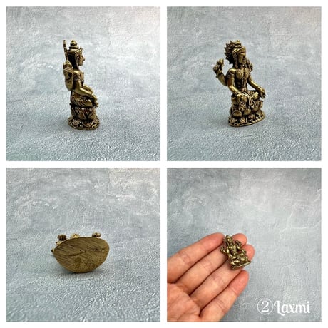 ミニ仏像【B】Mini Statue"GreenTara/Laxmi/Durga/Sarasvati"