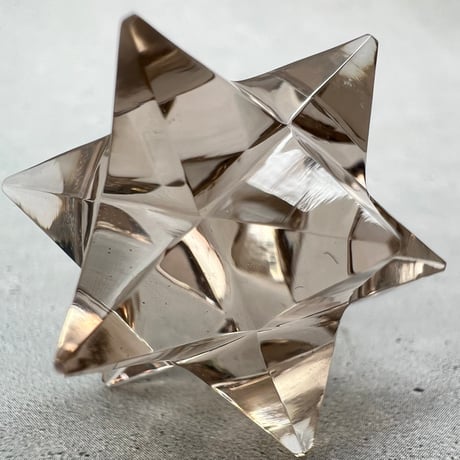 【ガウリシャンカール産】天然ヒマラヤスモーキークォーツ アステロイド⑥/Gaurishankar HimalayanSmoky Quartz "Asteroid"Super Markaba Star