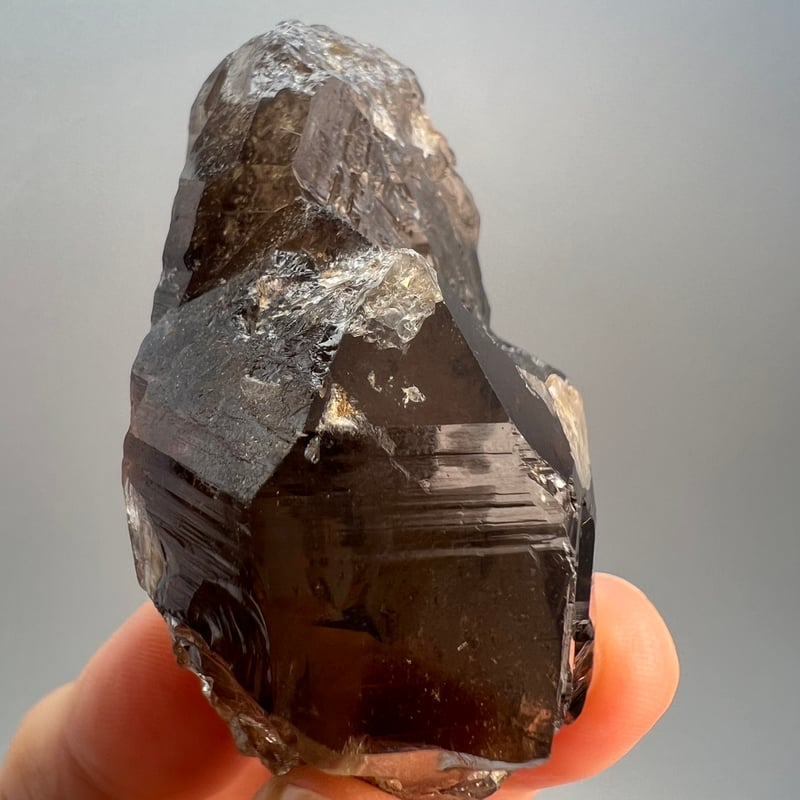 ガウリンシャカール産 スモーキークォーツ クラスター 高品質]ネパール/ガウリシャンカール産ヒマラヤ水晶クラスター