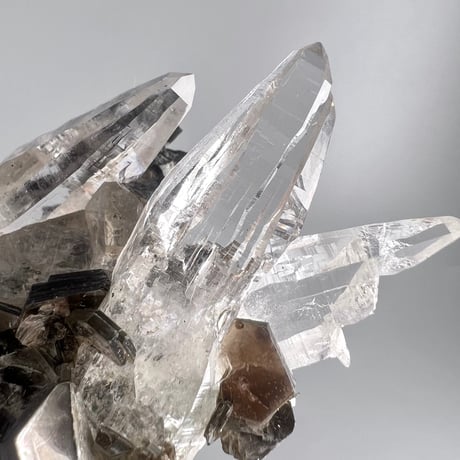 【ガネッシュヒマール産】天然ヒマラヤ水晶 (雲母付き)/Ganesh Himal Himalayan Quartz white Mica Cluster
