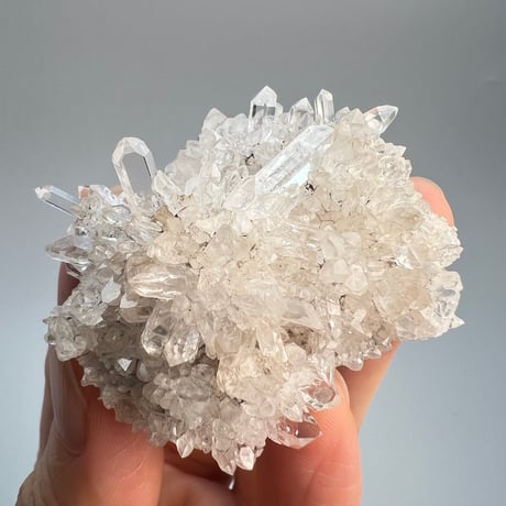 【マカルー産】天然ヒマラヤ水晶クラスター/Makalu  Himalayan Quartz Cluster