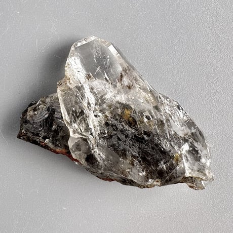 【ガネッシュヒマール産】マイカイン天然ヒマラヤ水晶 ミニポイント/Ganesh Himal Limonite in Himalayan Quartz Mini Point