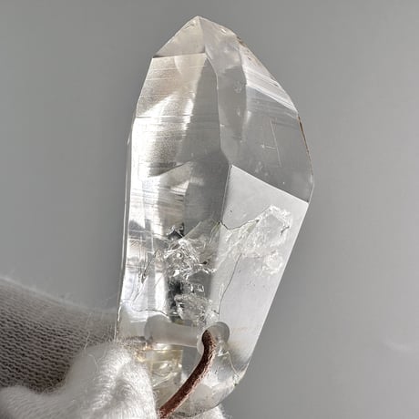 【ガネッシュヒマール産】リモナイトイン天然ヒマラヤ水晶ペンダント/GaneshHimal Limonite in Natural Pendant