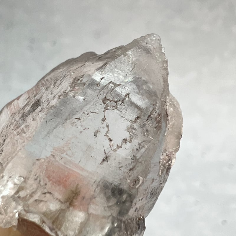 夢幻品質　ヒマラヤ幻の聖山　カイラス水晶のプレミアムミラーカットペンダントトップ カイラス産】天然ヒマラヤ水晶バチカン付きペンダントトップ④