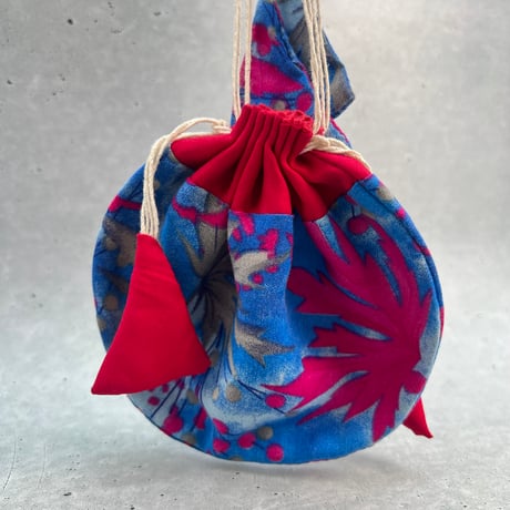 "Thaili" handmade in Nepal🇳🇵A-①〜⑦ "タイリ(巾着袋)"ネパール産ハンドメイド