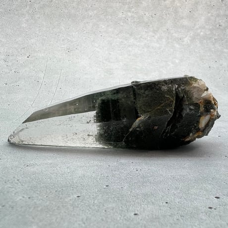 【ガネッシュヒマール産】クローライトイン天然ヒマラヤ水晶/Ganesh Himal Chlorite in Himalayan Quartz Point