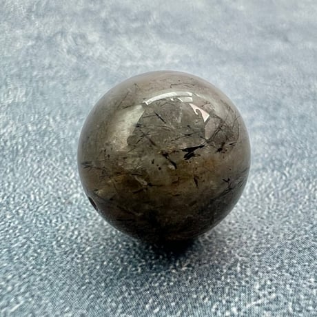 【ガネッシュヒマール産】アクチノライトイン天然ヒマラヤ水晶ビーズ③/Ganesh Himal Actinolite in Himalayan Quartz beads