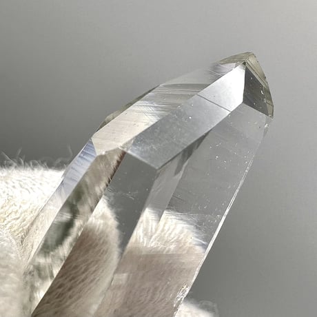 【ガネッシュヒマール産】クローライトイン天然ヒマラヤ水晶ミニポイント/Ganesh Himal Chlorite in Himalayan Quartz Mini Point
