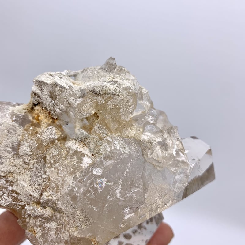 ガネーシュヒマール産ヒマラヤ水晶クラスター D / 雲母(マイカ ガネーシュヒマール産ヒマラヤ水晶クラスター D / 雲母(マイカ