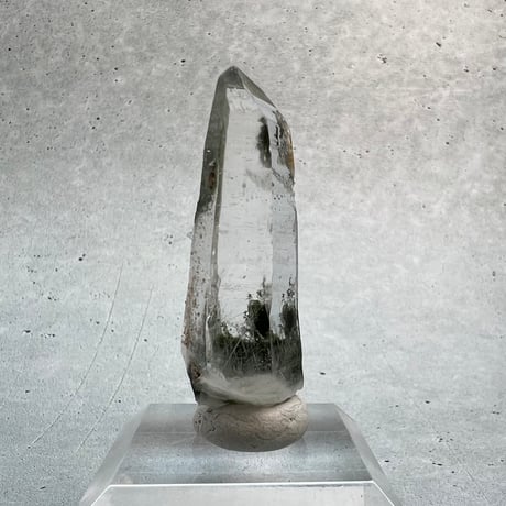 【ガネッシュヒマール産】クローライト&アクチノライトイン天然ヒマラヤ水晶/Ganesh Himal Chlorite&Actinorie in Himalayan Quartz