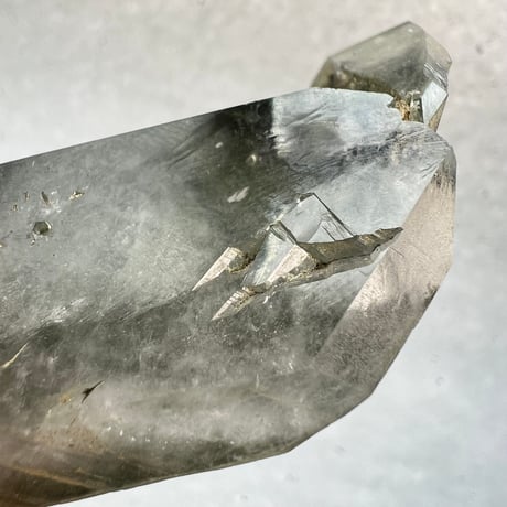 【ガネッシュヒマール産】クローライトイン天然ヒマラヤ水晶/Ganesh Himal Chlorite in Himalayan Quartz