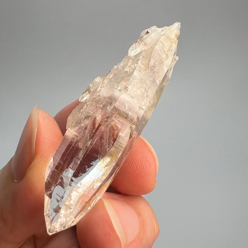 ガネッシュヒマール産】天然ヒマラヤ水晶ペンダントトップ⑨/Ganesh