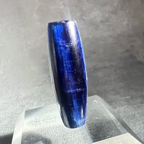 【ハイクオリティ】ネパール産天然ヒマラヤカイヤナイト バレルビーズ①/Nepal﻿ Himalayan Kyanite﻿ Barrel Beads