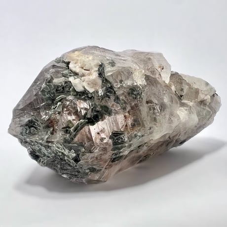 【ガネッシュヒマール産】バイオタイト&フックサイト入り天然ヒマラヤ水晶 /Ganesh Himal Biotite&Fuchsite in Himalayan Quartz