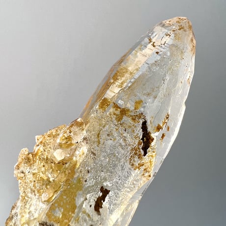【ガネッシュヒマール産】リモナイトイン天然ヒマラヤ水晶/Ganesh Himal Limonite in Himalayan Quartz