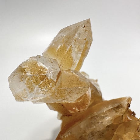 【ガネッシュヒマール産】リモナイトイン天然ヒマラヤ水晶 クラスター⑩/Ganesh Himal Limonite in Himalayan Quartz Cluster