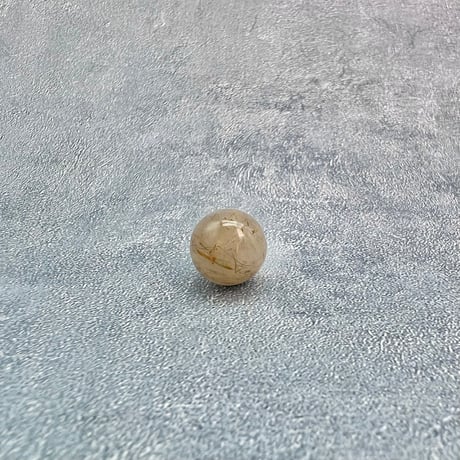 【ガネッシュヒマール産】アクチノライトイン天然ヒマラヤ水晶ビーズ⑬/Ganesh Himal Actinolite in Himalayan Quartz beads