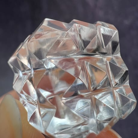 ②/Manihar Himalayan Quartz "Pyramid Cube"