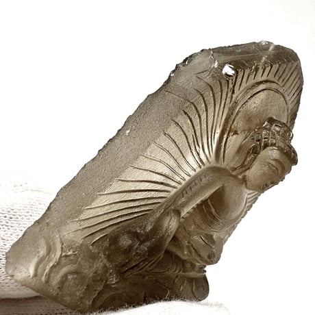 ガウリシャンカール産天然ヒマラヤスモーキークォーツ "ブッダ"/Gaurishankar HimalayanSmoky "buddha"