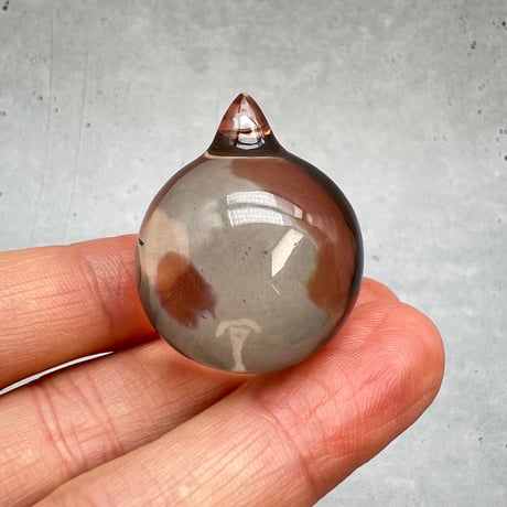【ガウリシャンカール産】天然ヒマラヤスモーキークォーツ 如意宝珠①/Gaurishankar HimalayanSmoky Quartz "Cintamani"