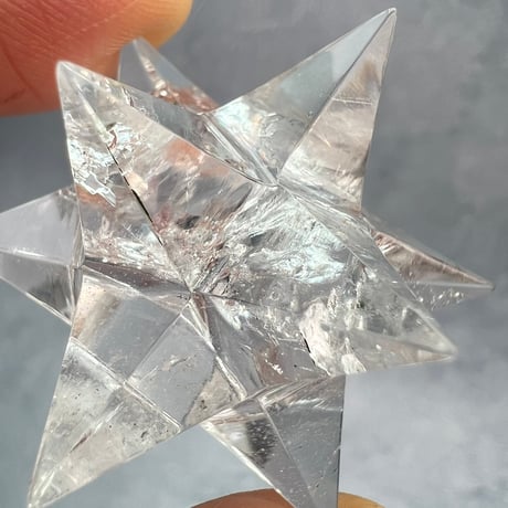 【ガネッシュヒマール産】天然ヒマラヤ水晶"アステロイド"⑤/Ganesh Himal Himalayan Quartz "Asteroid""Super Markaba Star"