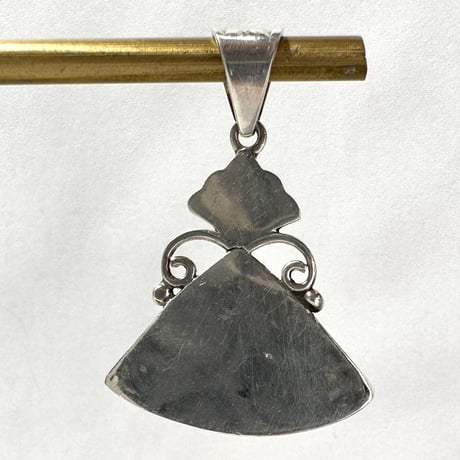 ブラジル産ローズクォーツペンダントトップ (シルバー925)/Rosequartz Pendant Top