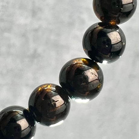 ネパール産🇳🇵ヒマラヤドラバイトトルマリン ブレスレット7mm内径16/Nepal Himalayan dravite tourmaline Bracelet