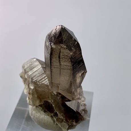 ガウリシャンカール産天然ヒマラヤスモーキークォーツ/Gaurishankar Himalayan Smoky Quartz Point