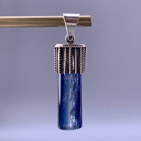 🗻  ネパール産ヒマラヤカイヤナイトS/V925ペンダントトップB-5️⃣/NEPAL Himalayan Kyanite Pendant Top