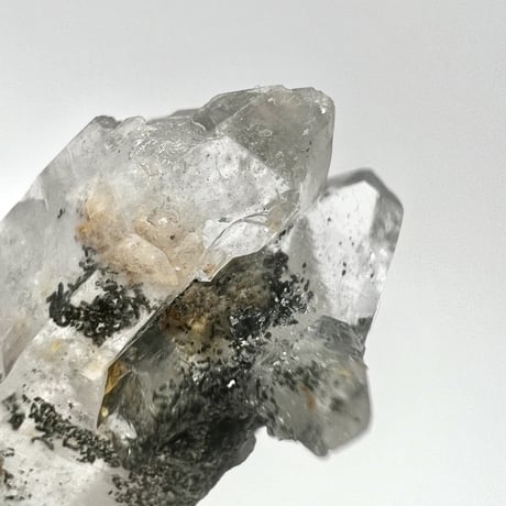 【マナスル産】クローライトイン天然ヒマラヤ水晶ポイント/Manaslu Chlorite in Himalayan Quartz Point