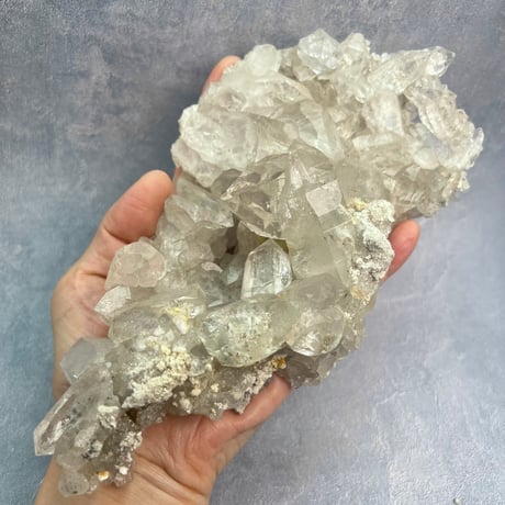【ガネッシュヒマール産】天然ヒマラヤ水晶クラスターB/Ganesh Himal Himalayan Quartz Cluster