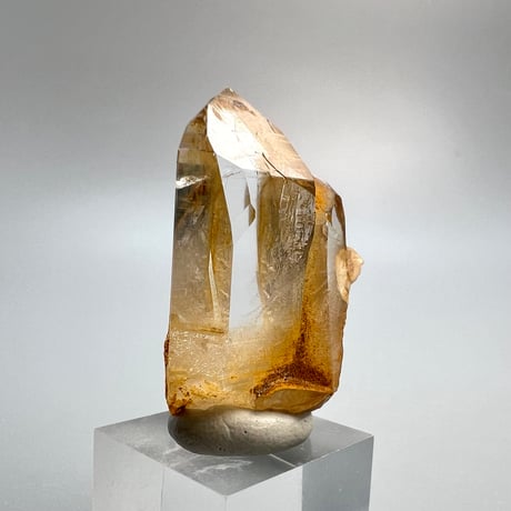 【ガネッシュヒマール産】天然ヒマラヤ水晶/Ganesh Himal Limonite in Himalayan Quartz