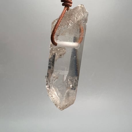 【ガネッシュヒマール産】天然ヒマラヤ水晶ペンダントトップ⑭/Ganesh Himal Natural Pendant Top