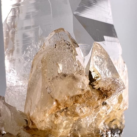 【ガネッシュヒマール産】リモナイトイン天然ヒマラヤ水晶"KK"/Ganesh Himal Limonite in Himalayan Quartz
