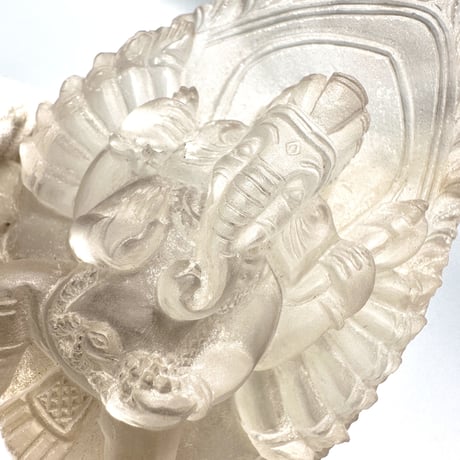 【ガネッシュヒマール産】天然ヒマラヤ水晶 "ガネーシャ様 "仏像/ Ganesh himal himalayan quartz  "Ganesha"