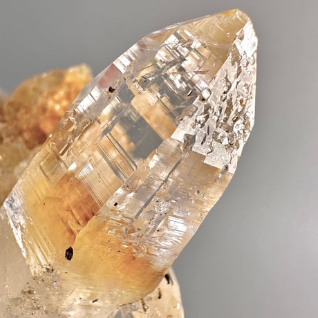 【ガネッシュヒマール産】リモナイトイン天然ヒマラヤ水晶/Ganesh Himal Limonite in Himalayan Quartz